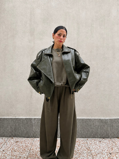 Biker Oversize Olive