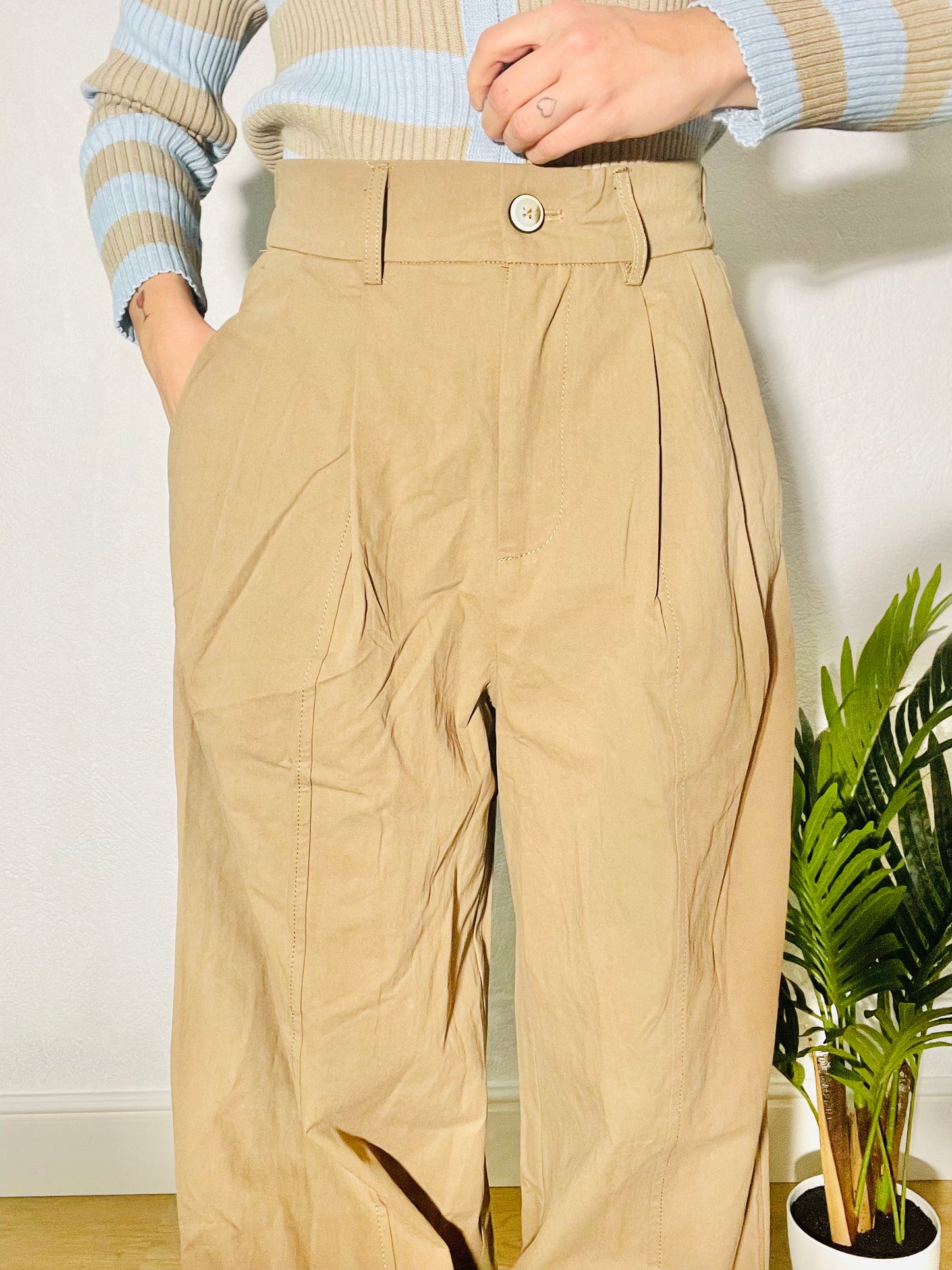 Pantaloni Corine Cammello