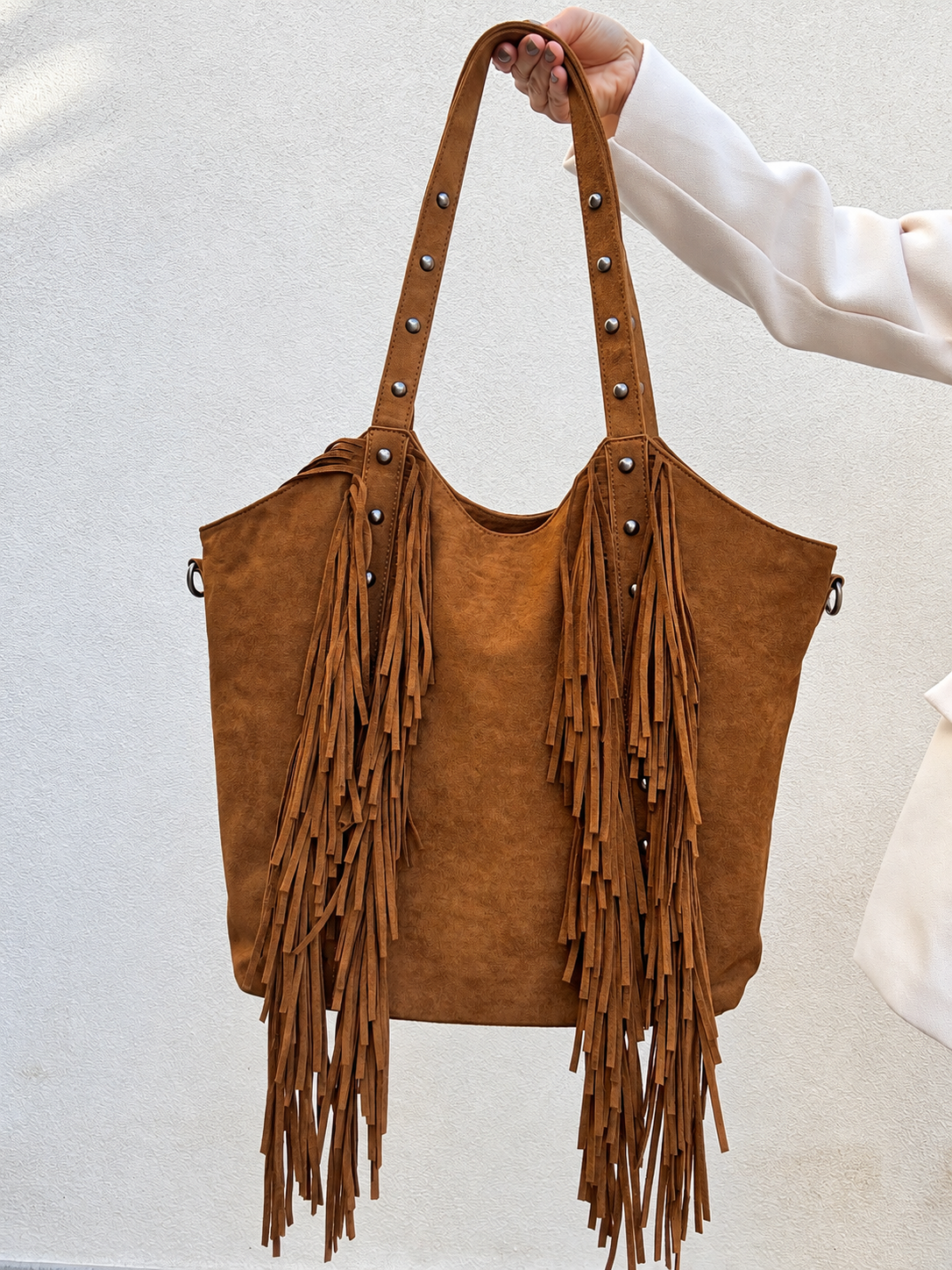 Shopping Boho scamosciata